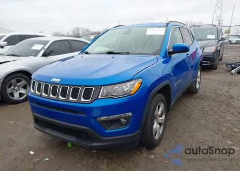 2018 Jeep Compass Latitude Fwd из США, поврежденный, VIN 3C4NJCBB1JT193833